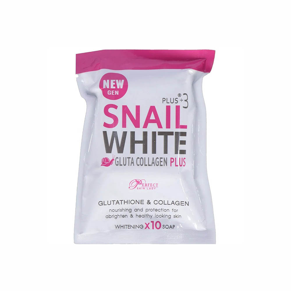 Snail White Gluta Collagen Plus Whitening Soap for Women 80g
