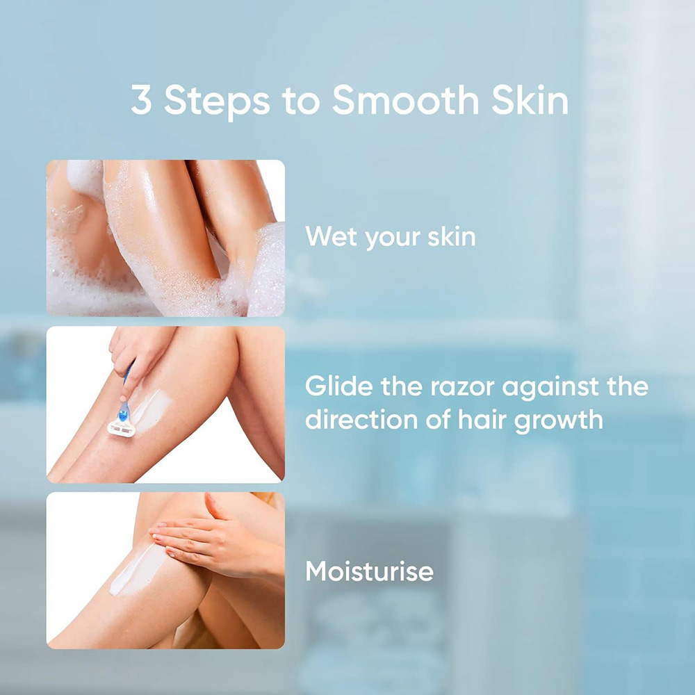 Gillette Venus Hair Removal Razor Glidestrip Refills for Women (4 pcs) - Image 3