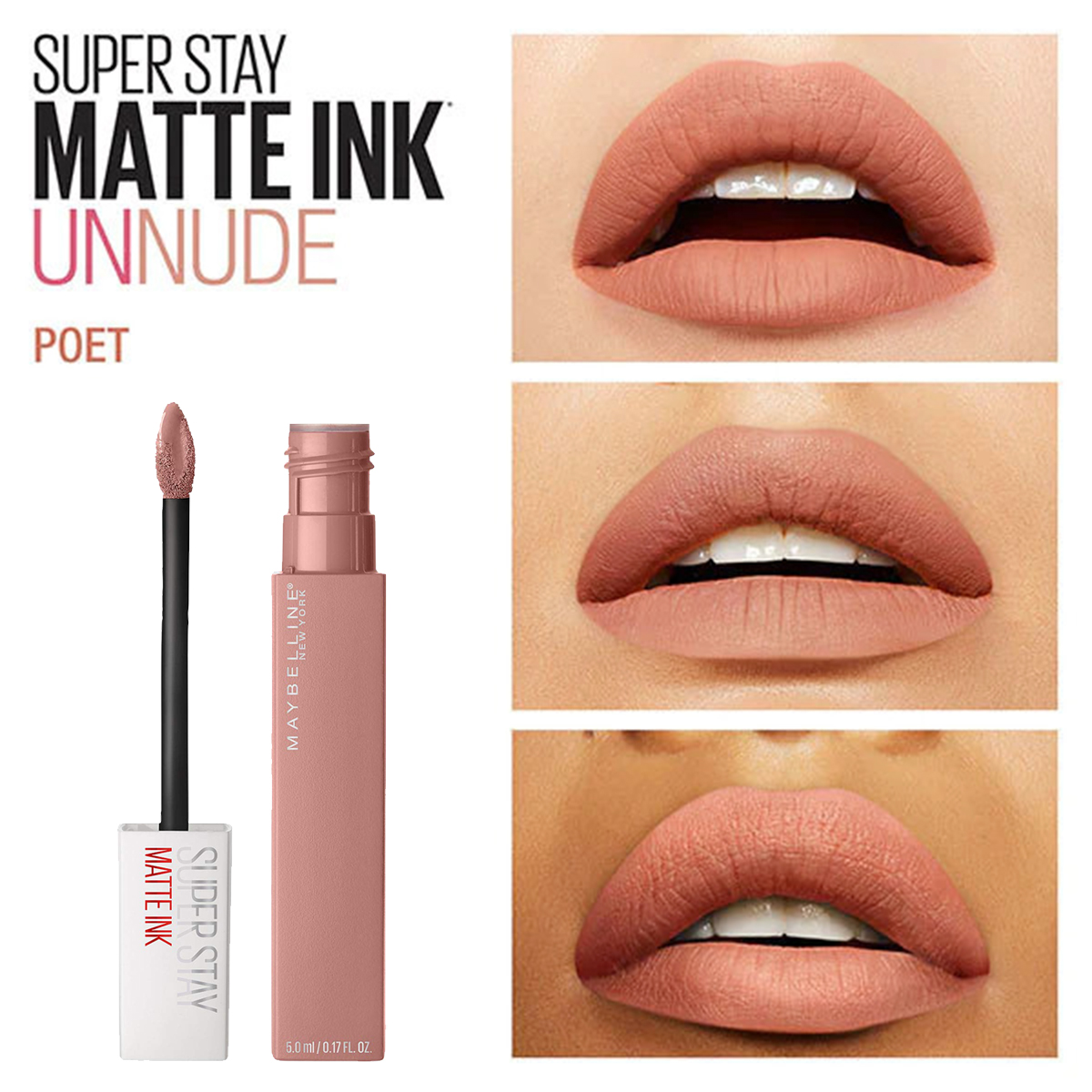 Maybelline SuperStay Matte Ink Lipstick (60 Poet) - Image 2