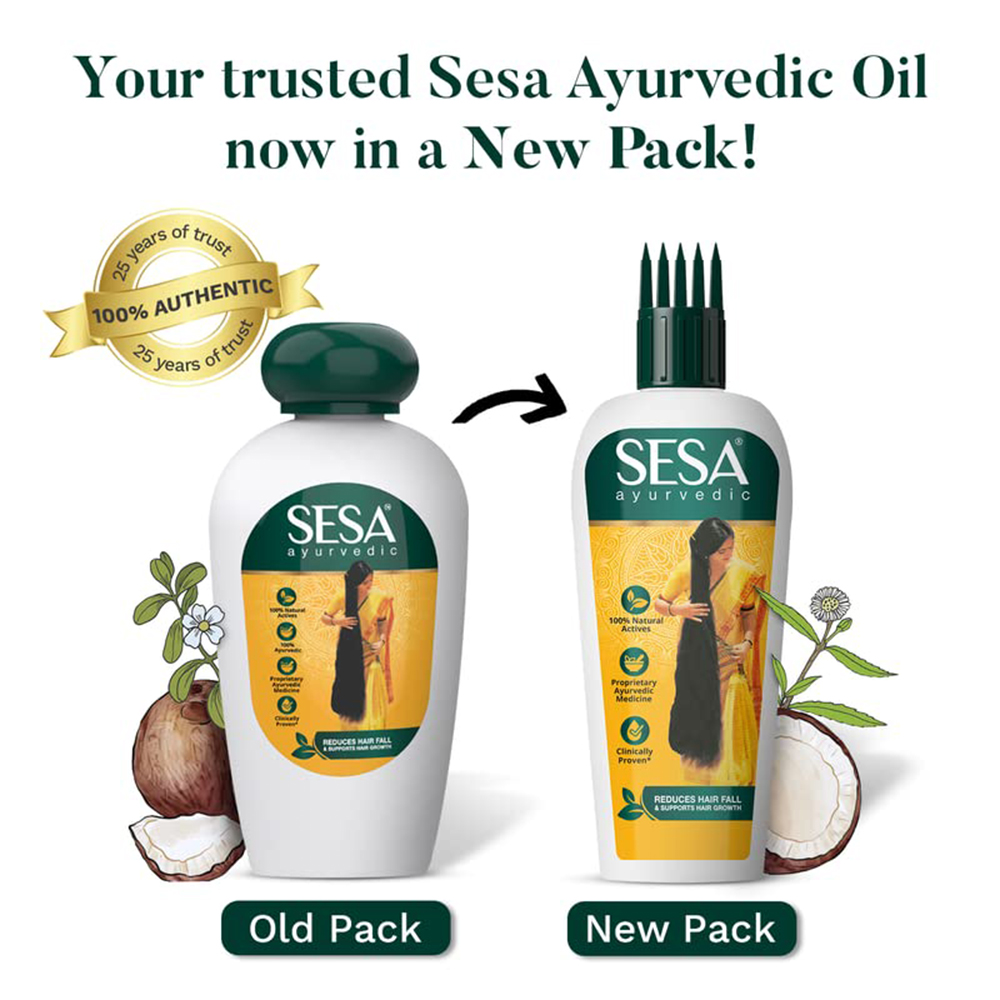 Sesa Ayurvedic Hair Oil 200ml - Image 3