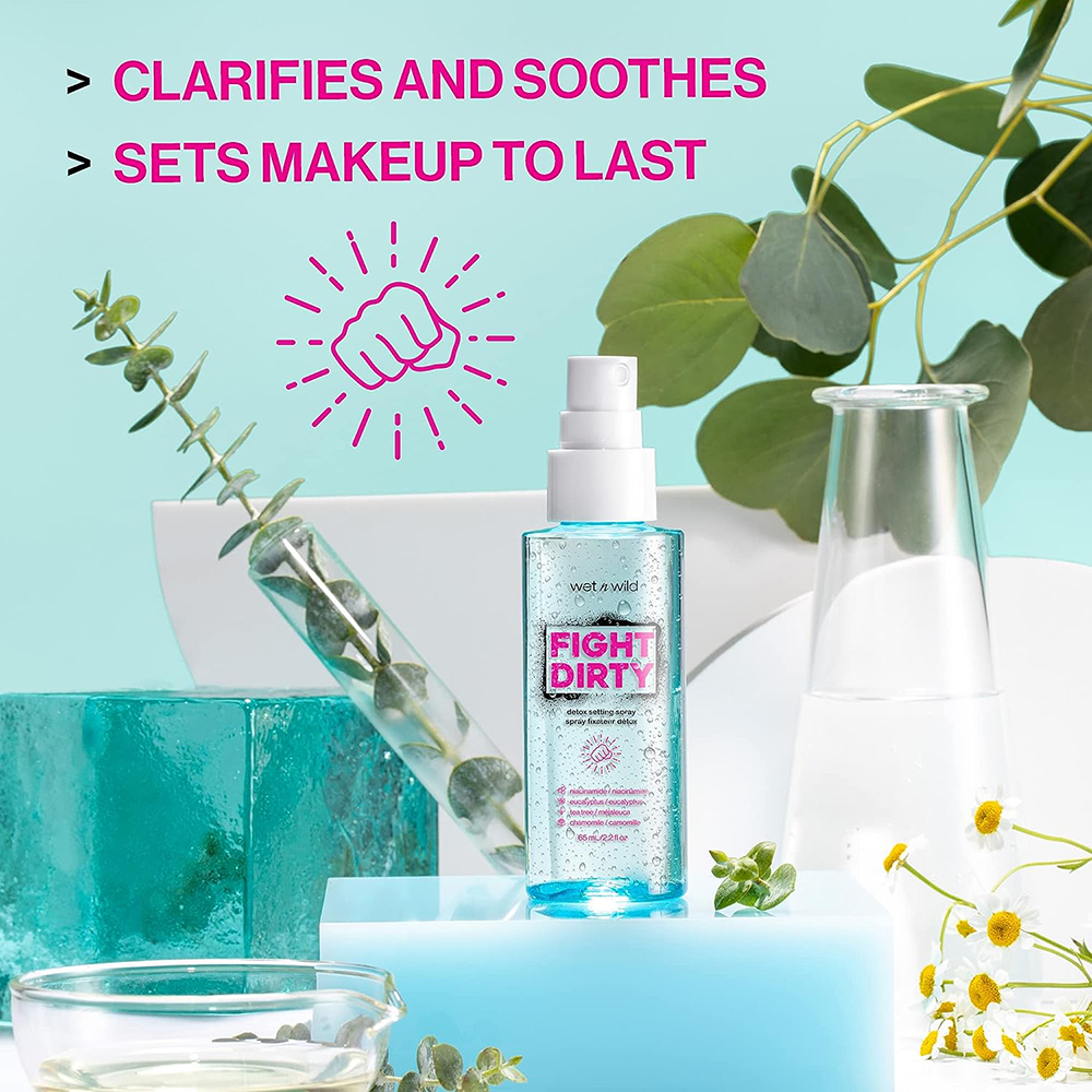Wet n Wild Fight Dirty Detox Setting Spray 65ml - Image 3