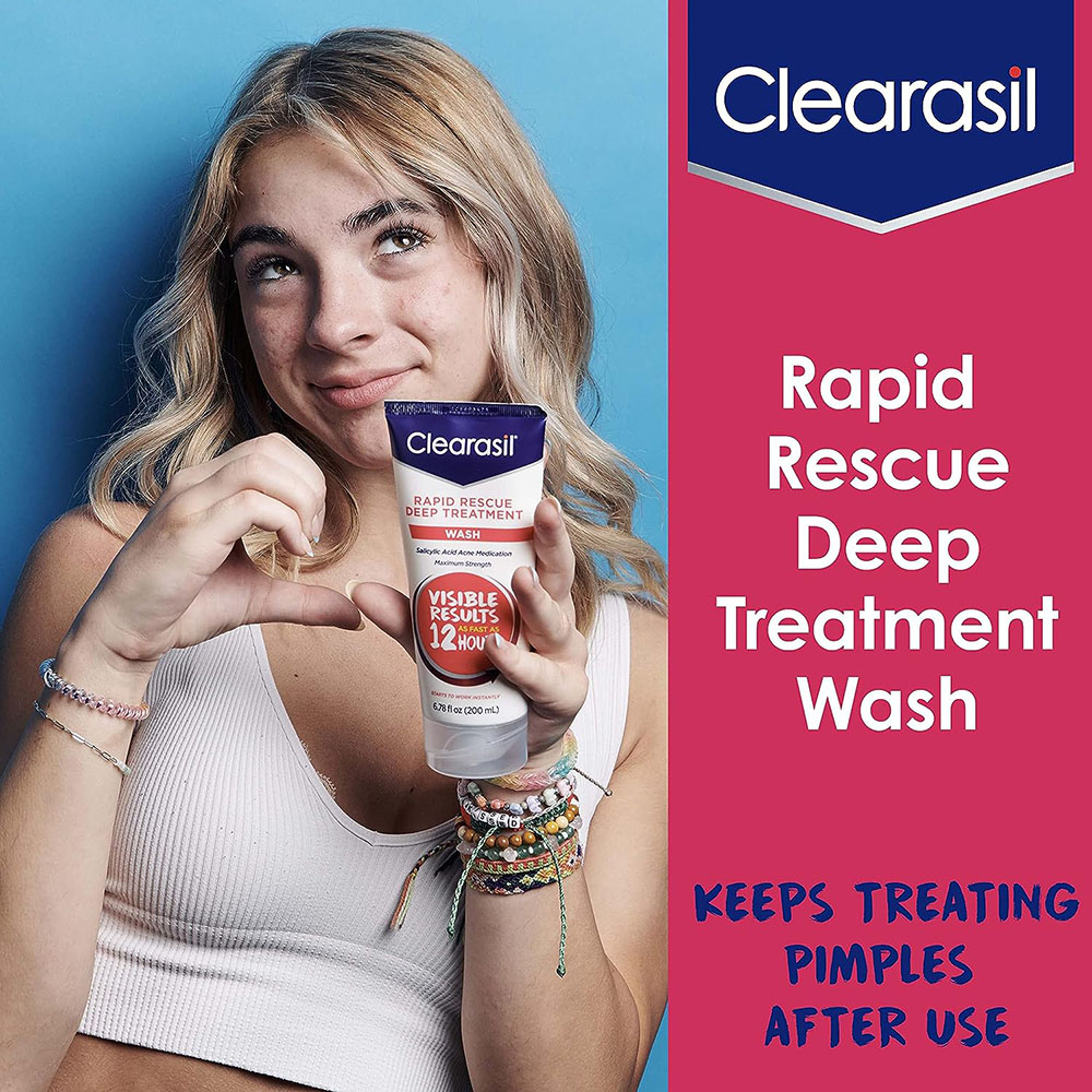 Clearasil Rapid Rescue Deep Treatment Wash 200ml - Image 5