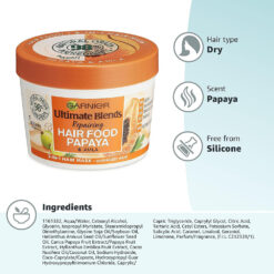 Alternative view of Garnier Ultimate Blends Repairing Hair Food (Papaya & Amla) 400ml