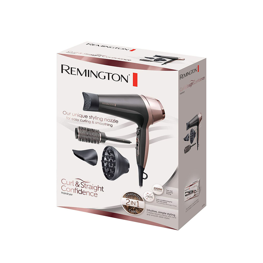 Remington Curl & Straight Confidence 2200W Hair Dryer (D5706)