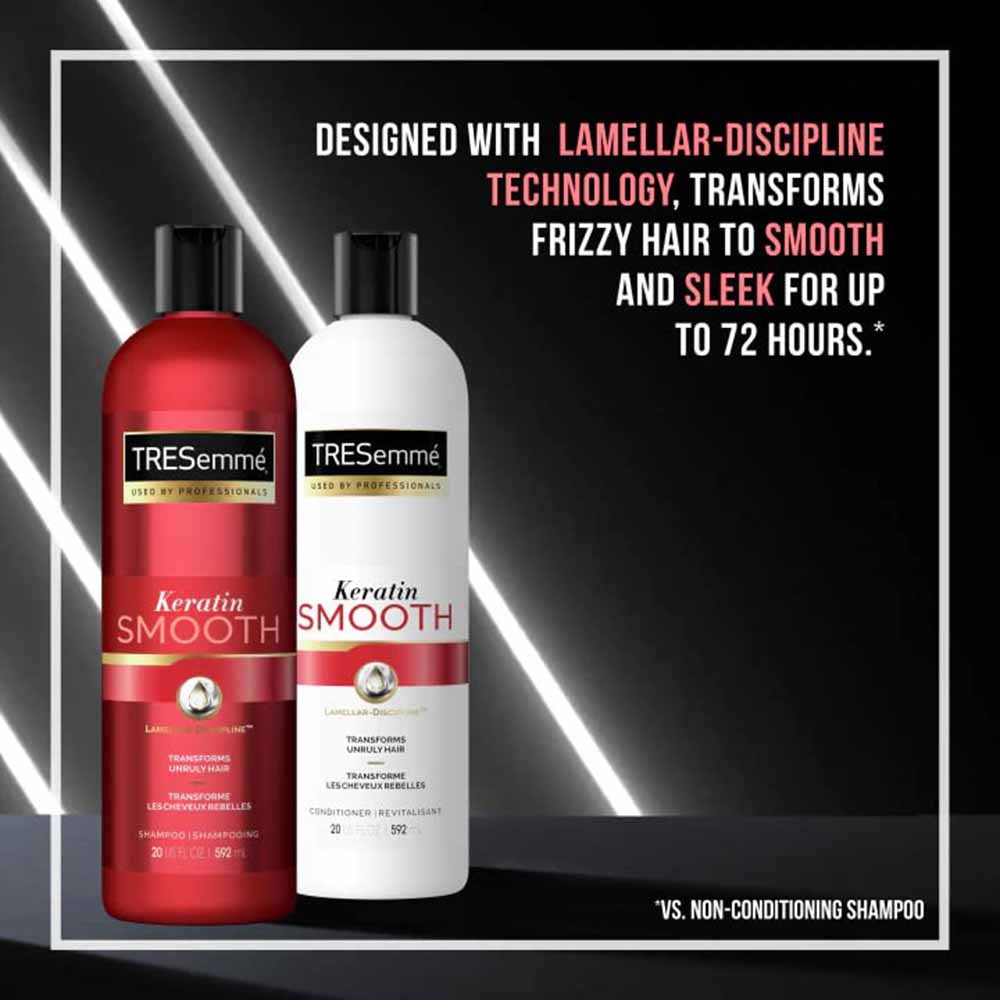 TRESemme Keratin Smooth Shampoo 592ml - Image 2