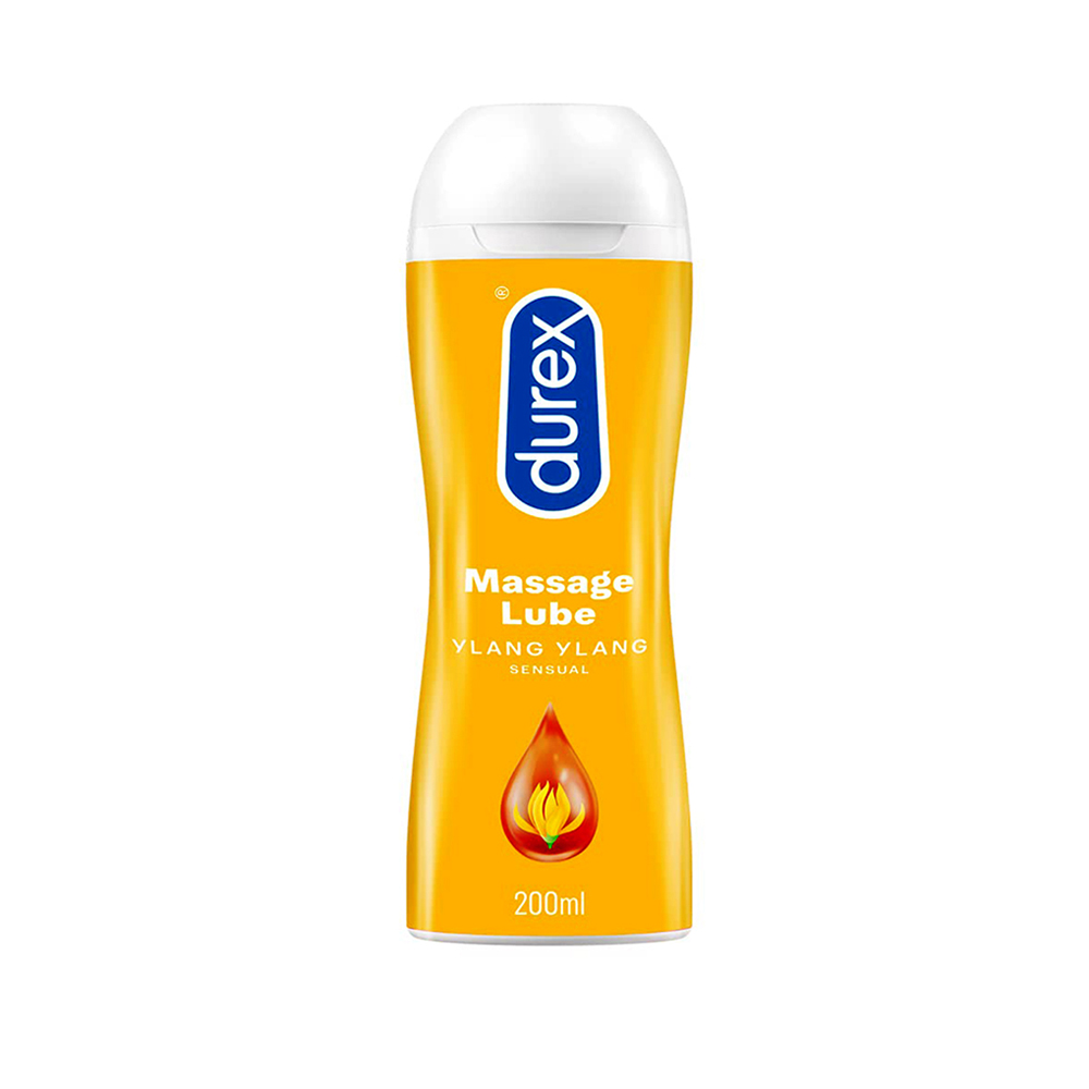 Durex Massage Lube Sensual Lubricant Gel With Ylang Ylang (200ml)