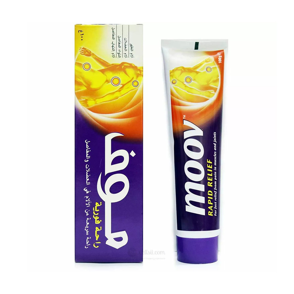 Moov Rapid Relief Cream for Pain In Muscles And Joints 100g