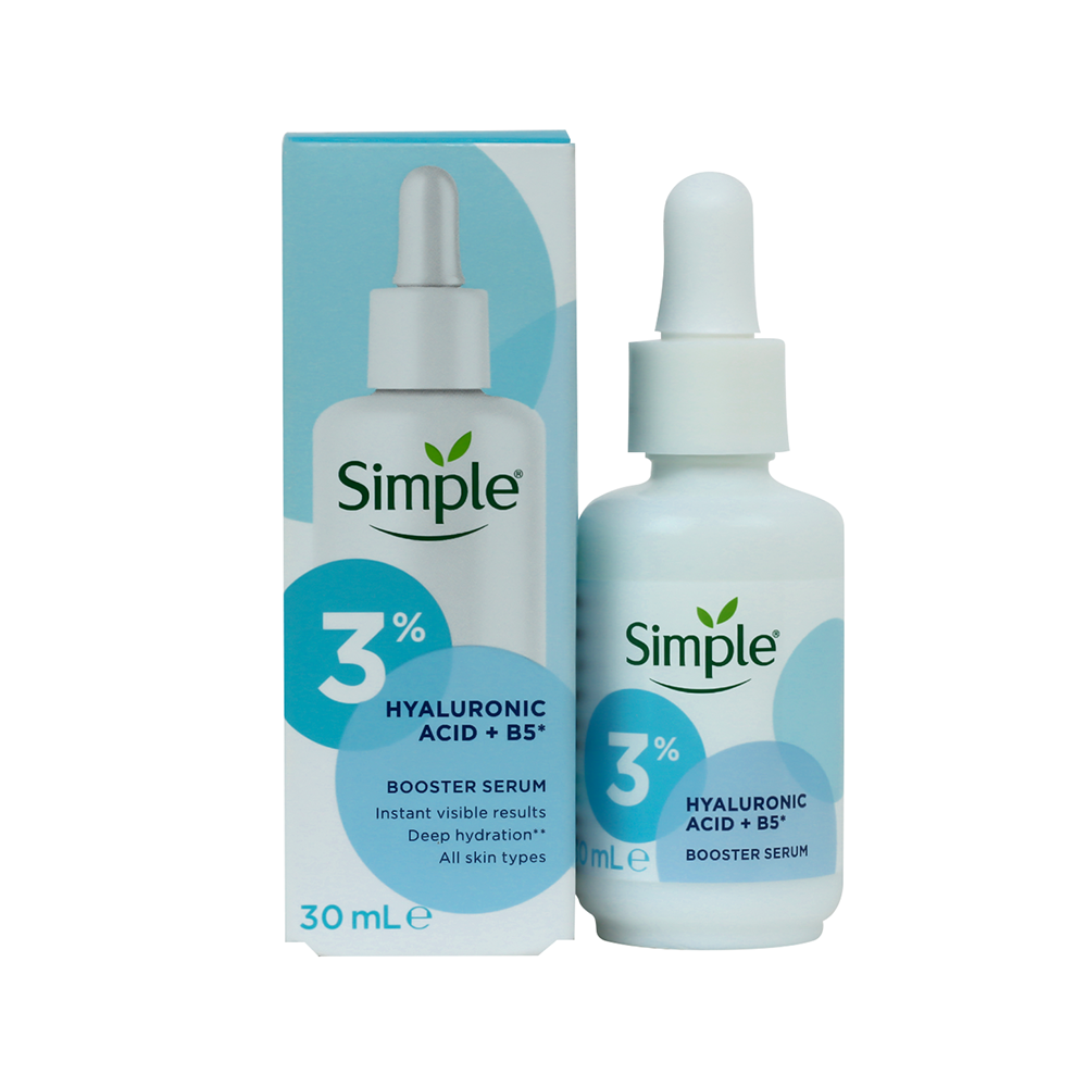 Simple 3% Hyaluronic Acid B5 Booster Serum 30ml