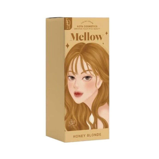 Kota Natural Mellow Permanent Hair Color Cream (Honey Blonde)