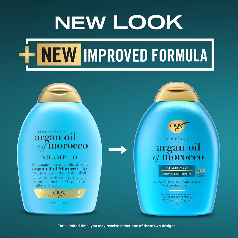OGX Renewing + Argan Oil of Morocco Shampoo 385ml - Image 5
