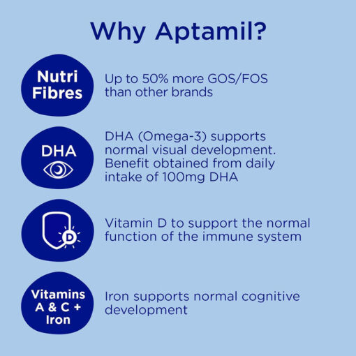 Aptamil 2 Follow On Baby Milk Formula (6-12 Months) 800g - Image 3
