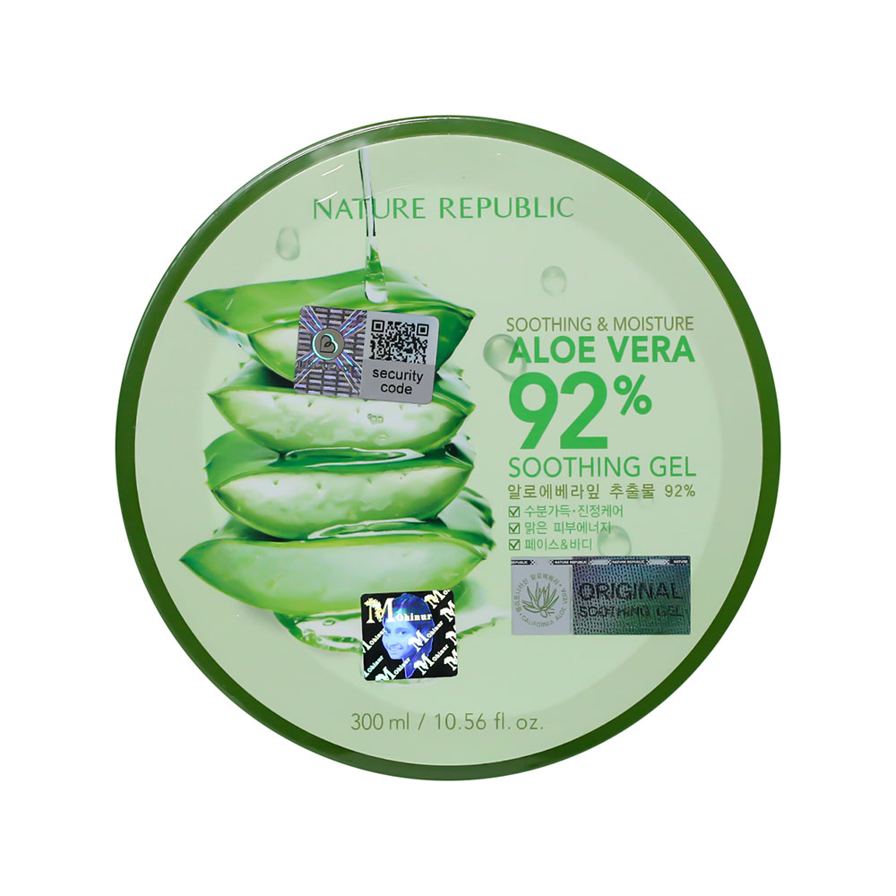 Nature Republic Aloe Vera 92% Soothing Gel 300ml