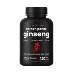 NutraChamps Korean Red Panax Ginseng Capsules (120 Capsules)